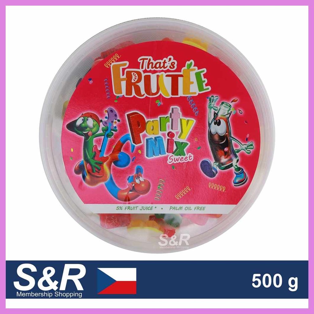 That's[Uj]Fruitee`O/Party~l?Mix*O?Sweet*z?Gummy*k?Candy*W?500g | Shopee ...