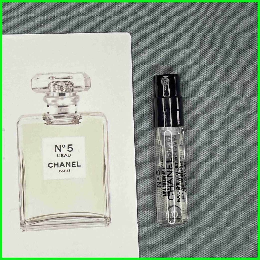 1.5ml Sample Chanel No 5 L'Eau, 2016 Perfume Fragrance | Shopee Philippines