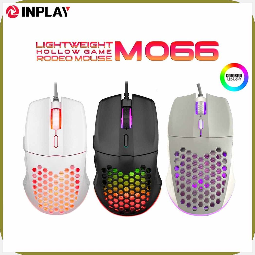 Inplay*ob}M066#vw_RGB!Wn[Gaming,o[Mouse,Z[Lightweight,h[Hollow,V ...