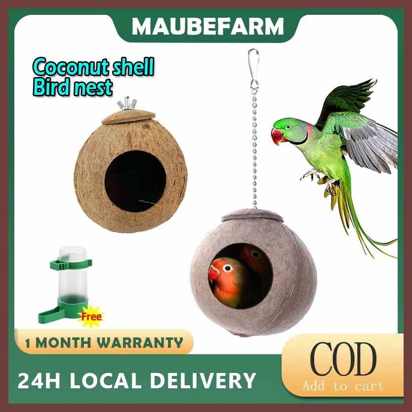 Natural:M+bird)wf)nest)ES?coconut*YR?shell*cG?Bird*Vw?house*R?for)E ...