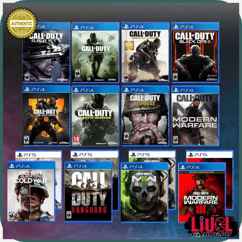 Call of Duty COD Collection PlayStation PS4 | PS5 Games Used (Good ...