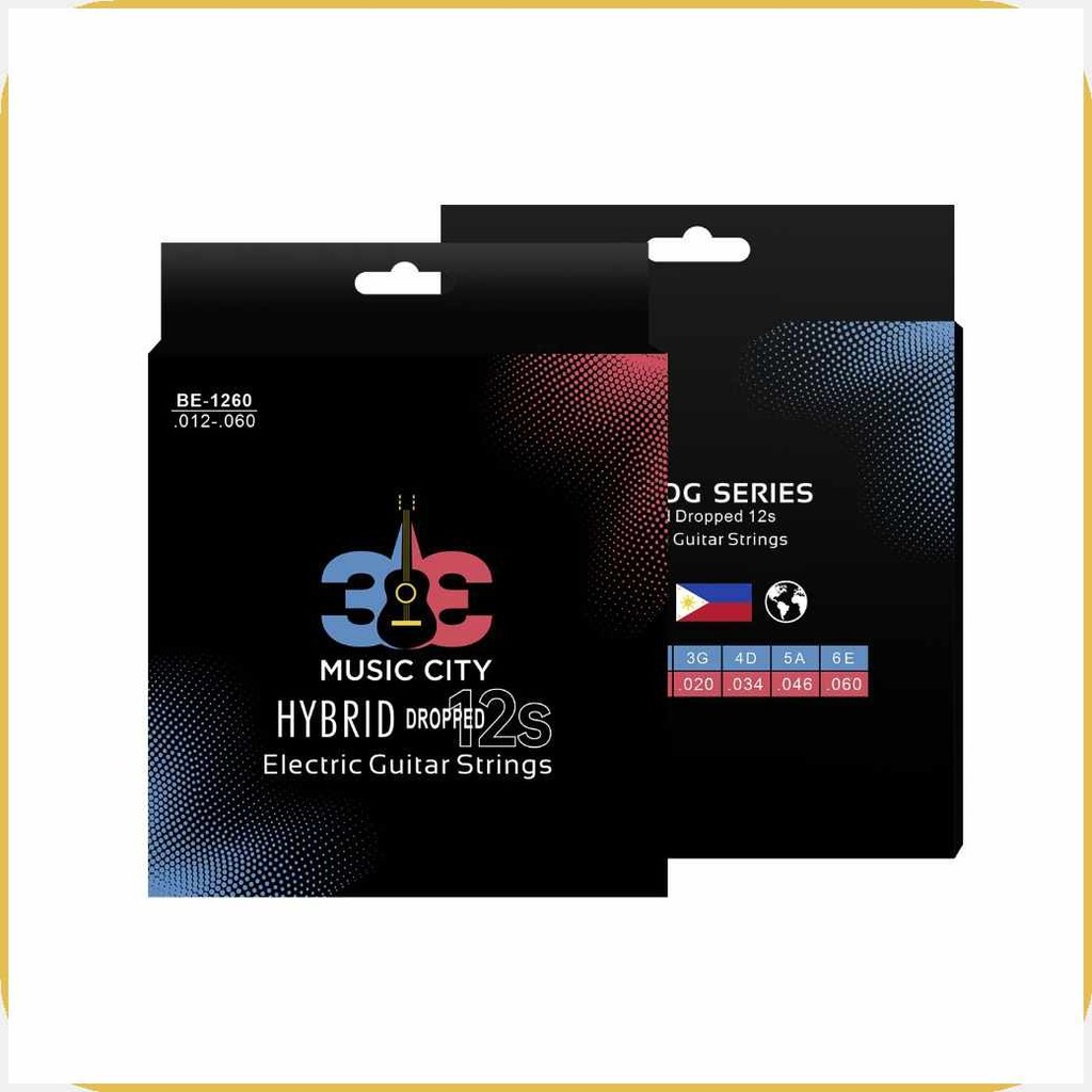 33 HYBRID ELECTRIC GUITAR STRING (09-46,10-52,11-56, 12-60, Seven ...