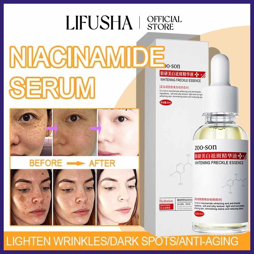 LIFUSHA:Z,Original)d)Niacinamide)S>Serum)W>Whitening)i>Freckle)i ...
