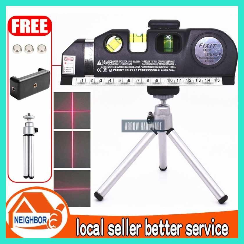 Professional(X A)Leveler}v)with}BC)Tape}wp)Ruler | Shopee Philippines