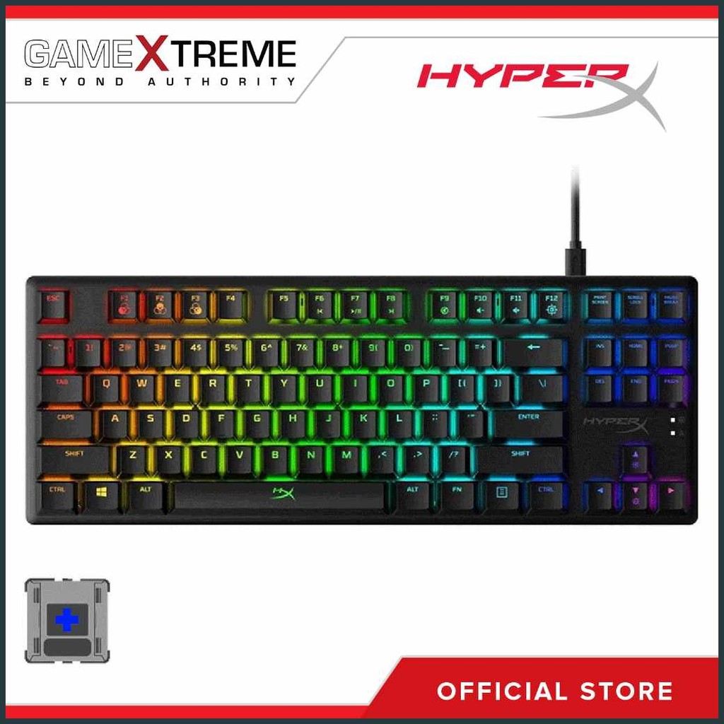 HyperX[w-Alloy`Xh[Origins,N[Core,z[TKL,nA[Keyboard+og@[Blue,rq[Switches ...