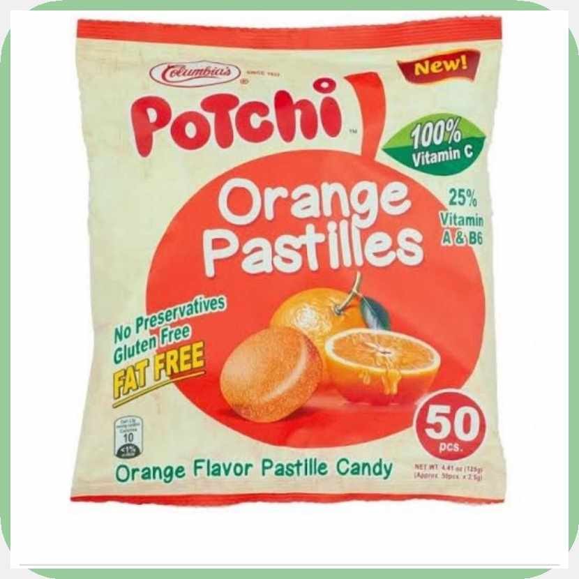 Columbia's{o'Potchi{S'Orange{h'Pastilles{Y'50's|k((125g) | Shopee ...