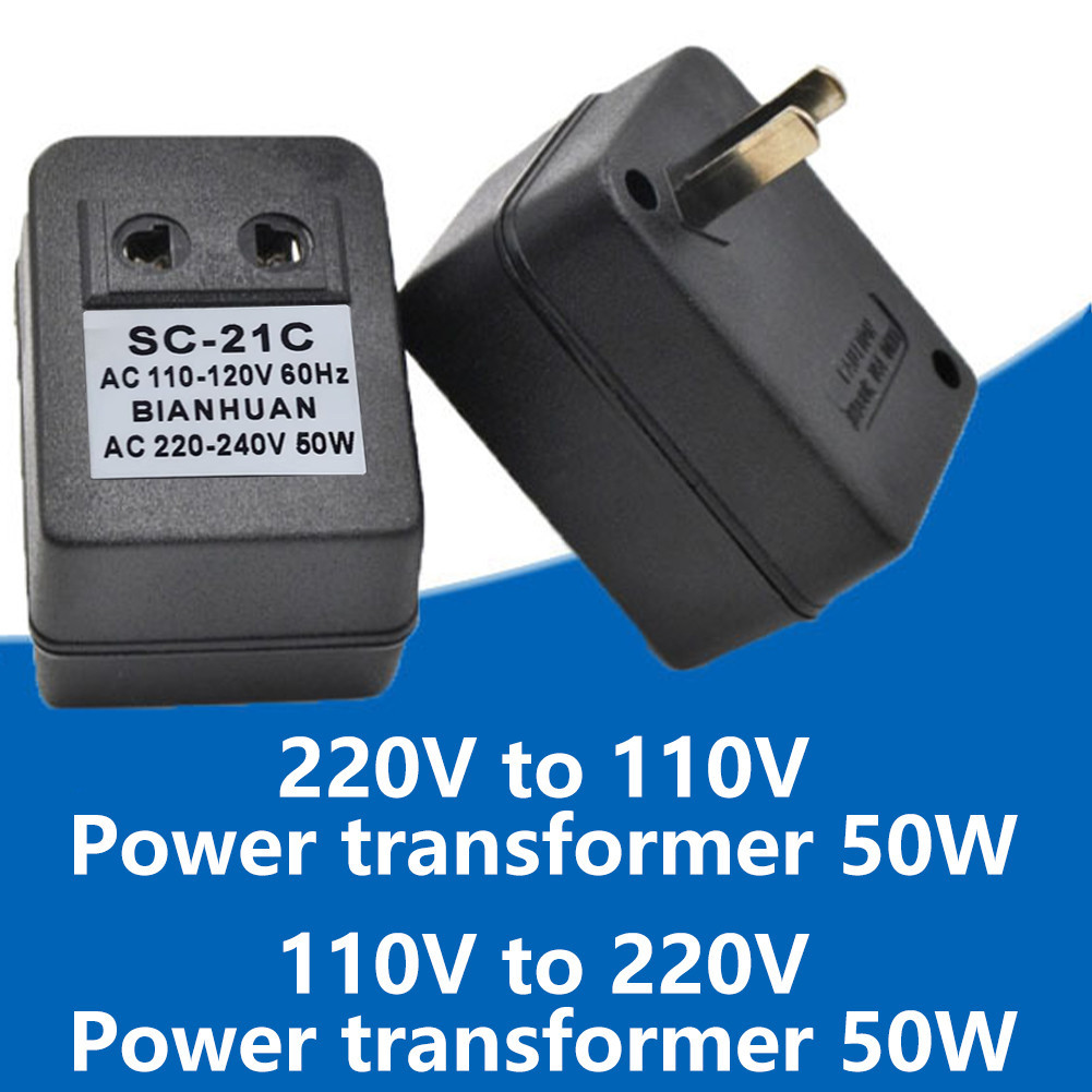 Universal Voltage Converter 50W 220V to 110V/110V To 220V Regulator ...