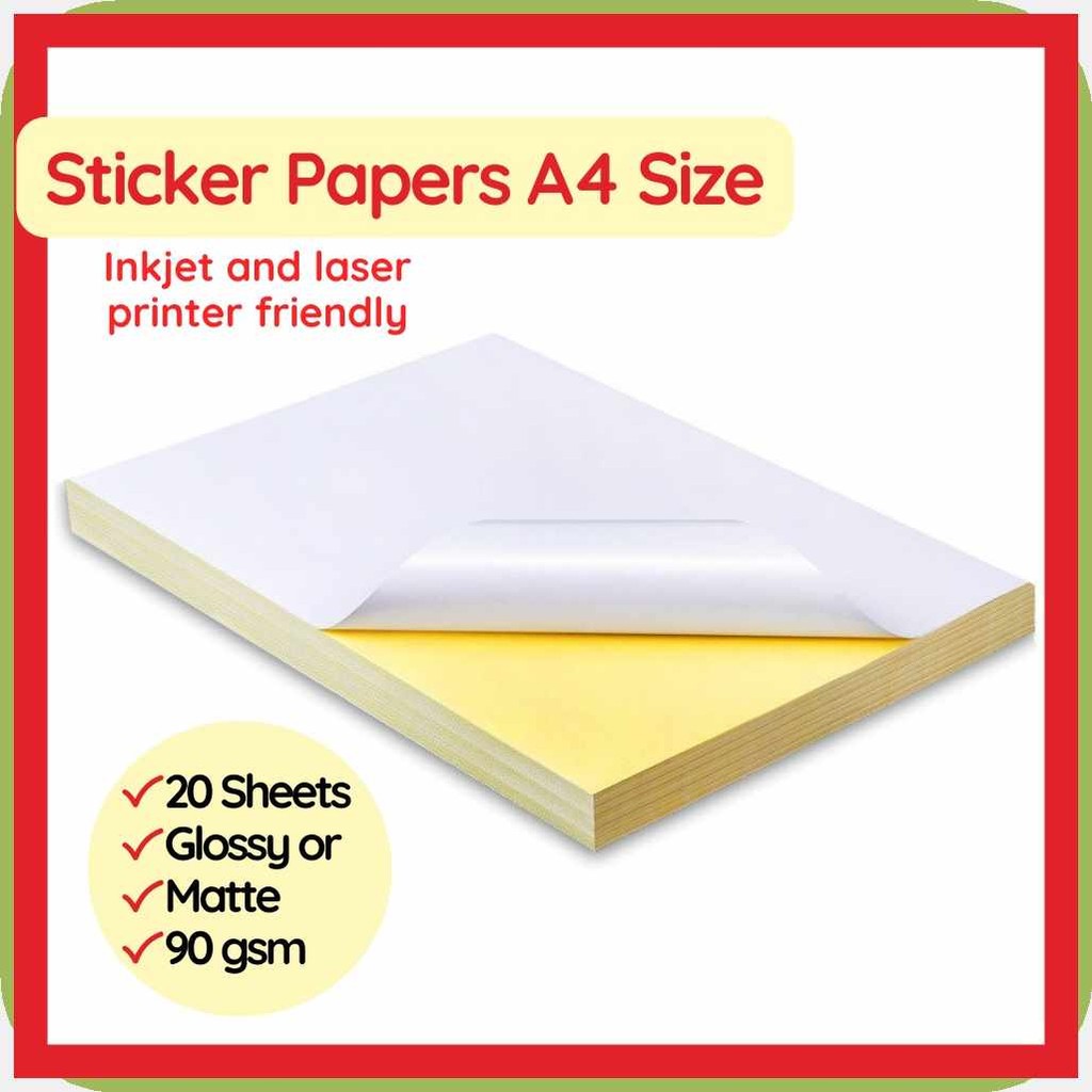 Sticker=SoPaper%KX_for_X%Inkjet_o%and_L%Laser_y%Printer_c%Friendly_W ...