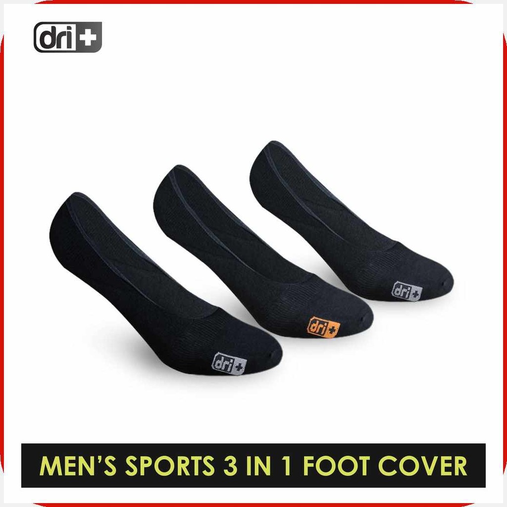 Dri Plus Men’s Thick Sports Foot Cover Socks 3 pairs in a pack DMSFG2 ...