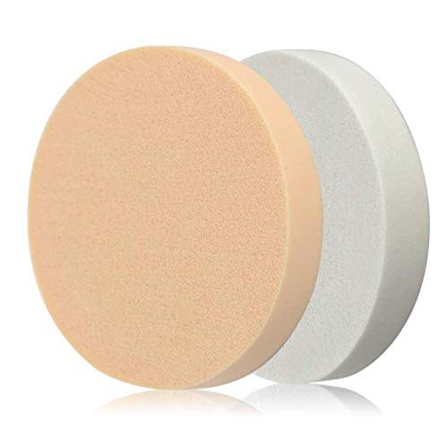 1 PC - Wet Big Round Shape Cosmetic Puff Makeup Sponge ( PinkPlastic ...