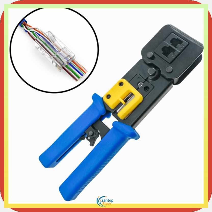 RJ45}fCrimper.n@Crimping`no;Tool&for'D;Passthrough&RJ45&Connector ...