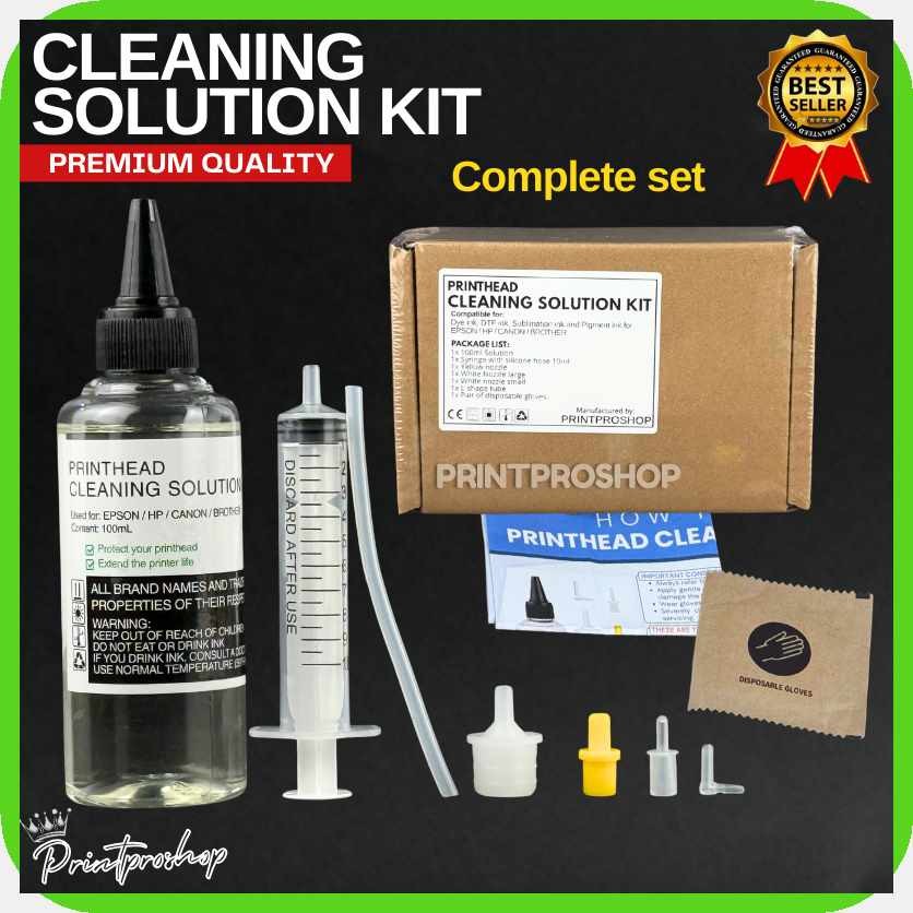 Printhead!z{Cleaning}UN,Solution&M`Set;r`for;y`Epson,;H`Brother,;X`HP ...