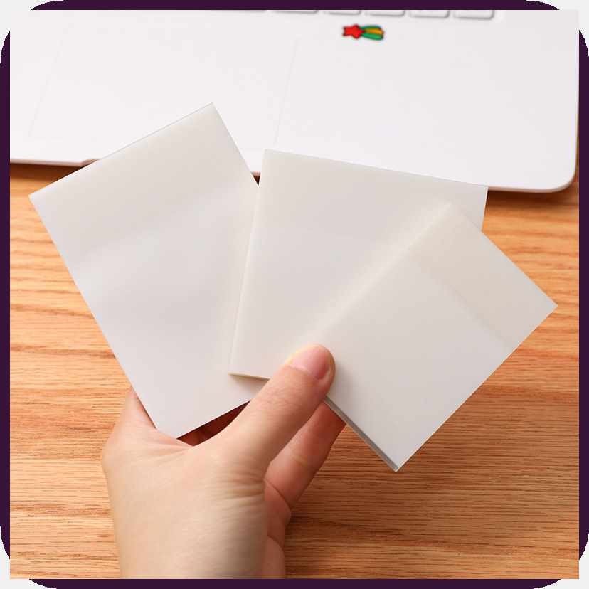 50@D/pcs/sheets)l!transparent&Fx`sticky;Xg`notes;AB`pet;lz`waterproof ...