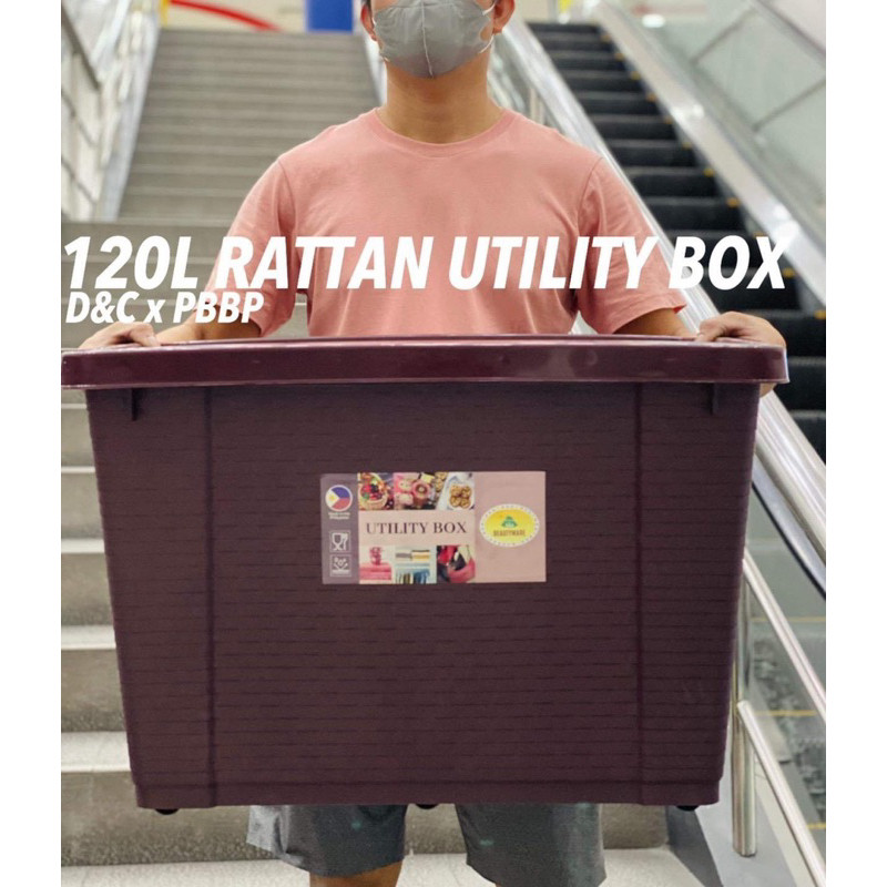 120L RATTAN UTILITY BOX | Shopee Philippines