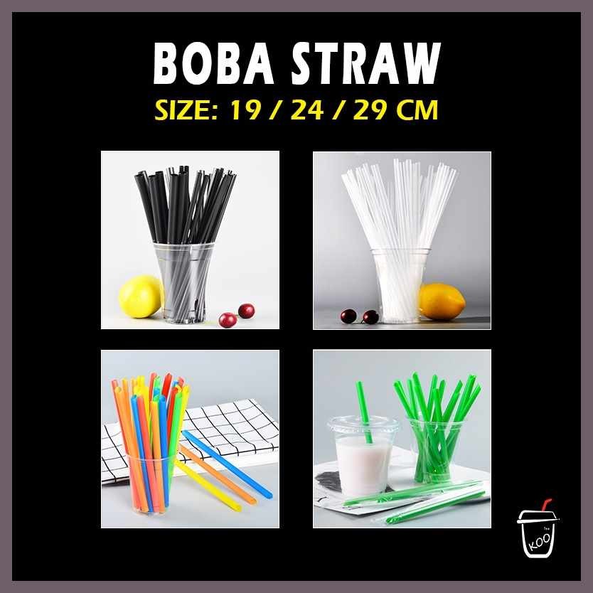 100pcs[Bn_Boba^V}Straw>uz}Milk>BA}Tea>x}Straw>P}Individual>Q}Pearl>W ...