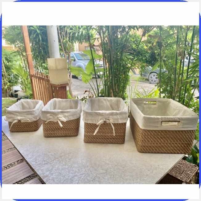 Rattan`s&Storage|j+Boxes'yH{With;Cv`Fabric;gQ`Linen | Shopee Philippines