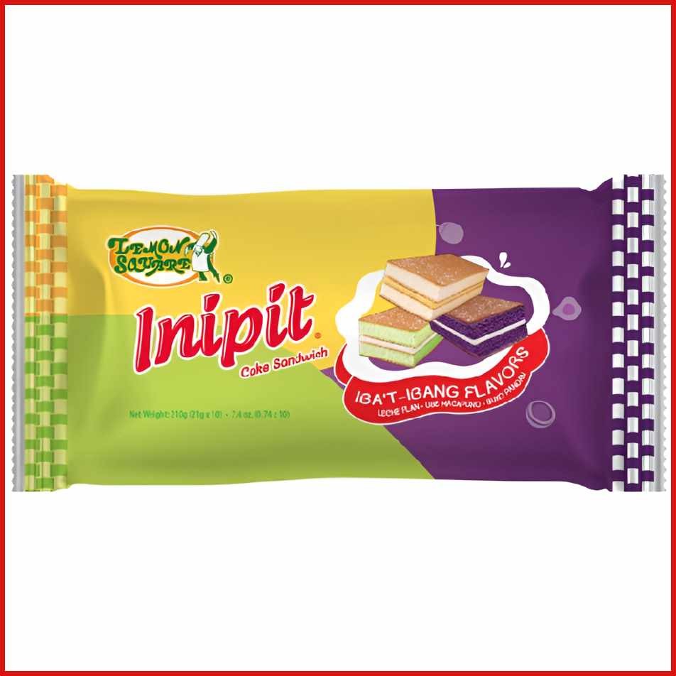 Lemon Square Inipit Assorted 21g x 10s | Shopee Philippines
