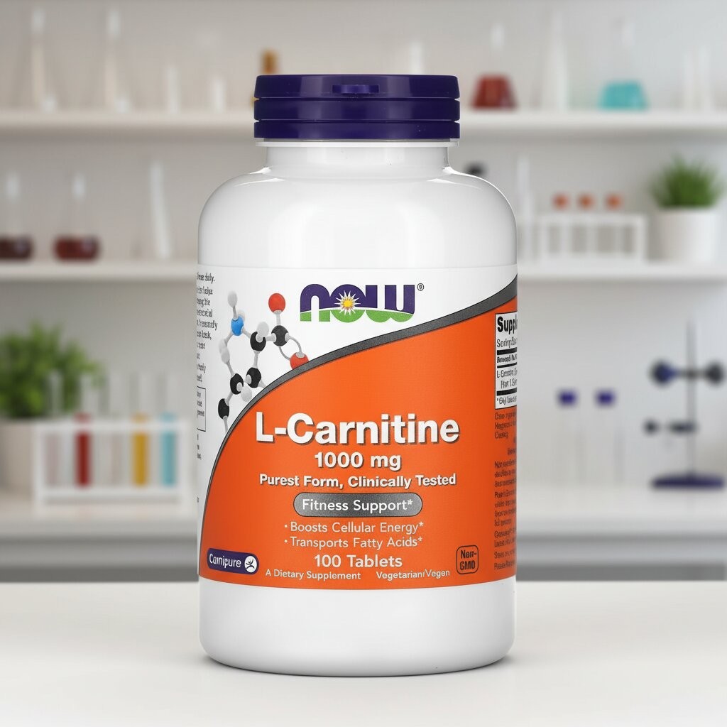 now l carnitine 1000 mg 100 tabs FOODS L-Carnitine Tablets NOW Foods Supplements, L-Carnitine 1,000