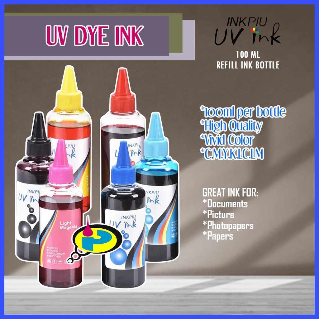 Inkpiu'i{UV+Wy&Dye`R&Ink{oY'100ml{OL'universal{JC'printer{AU'ink ...