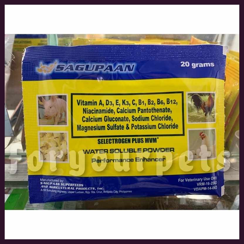 Selectrogen Plus MVM Water Soluble Powder Performance Enhancer ...