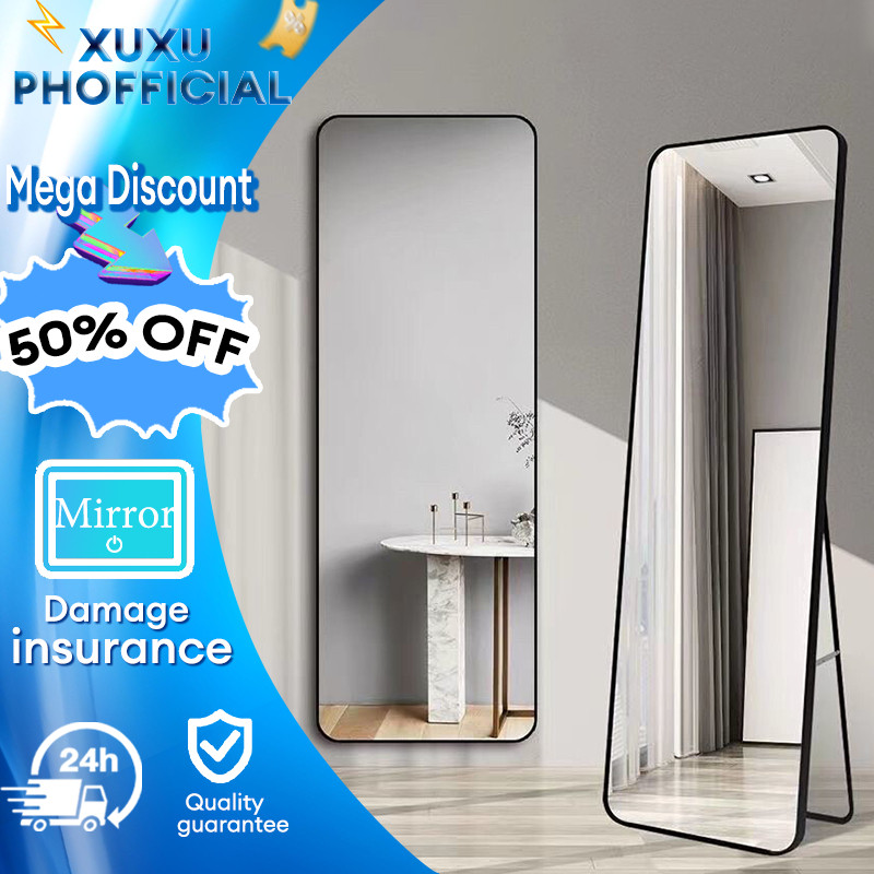 Warranty 120/150/155cm Full Body Mirror Whole Body Mirror Wall Full ...