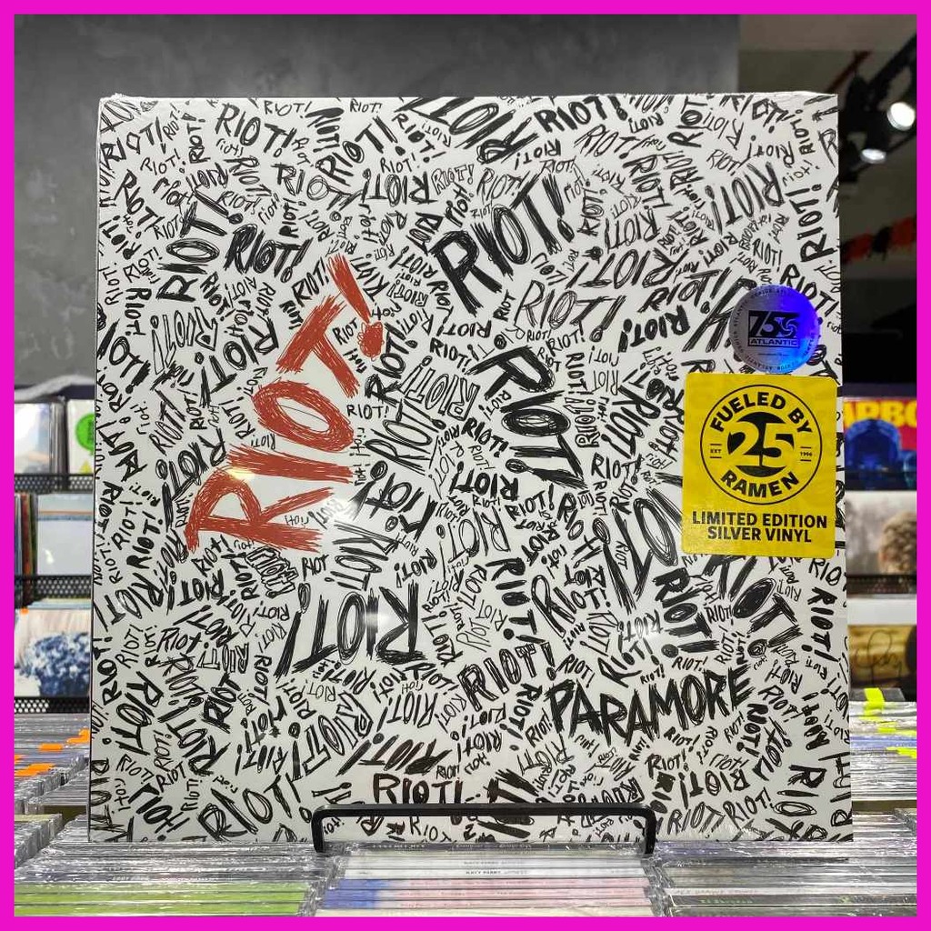 PARAMORE(a/Riot#Rs&Vinyl,VB!(Silver,[Pg!1LP) | Shopee Philippines
