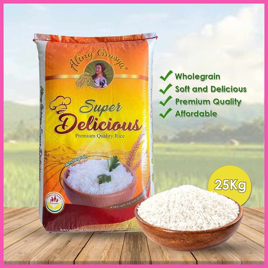 Aling~z=Grasya)o;Super@T+Delicious i+R+e+k+J+Premium Quality Rice 25KG ...
