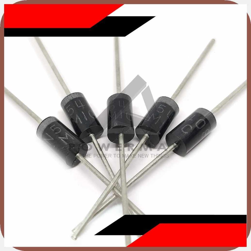 5pcs original 1n5408 diode rectifier diode 3A 1000V DO-27 DIP IN5408 ...
