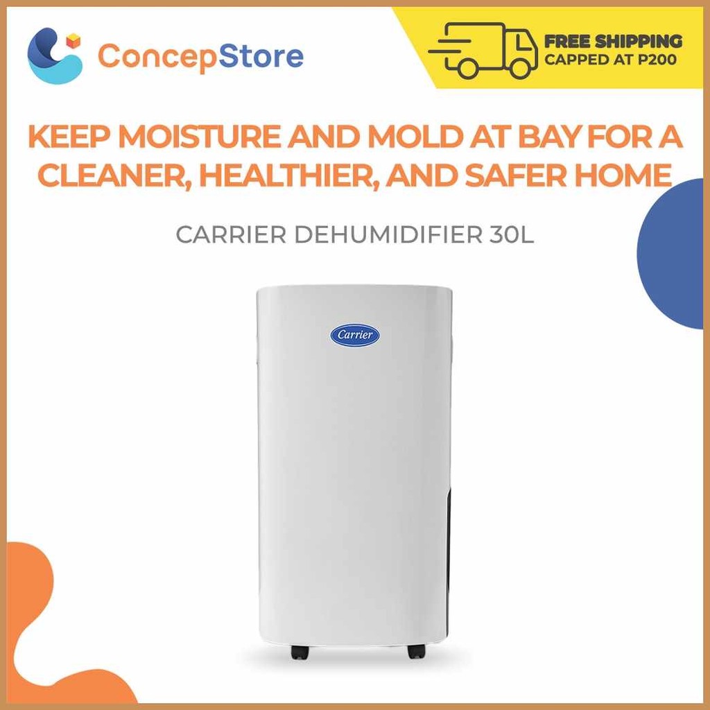 Carrier&k`30L/mWhite'f{Dehumidifier | Shopee Philippines
