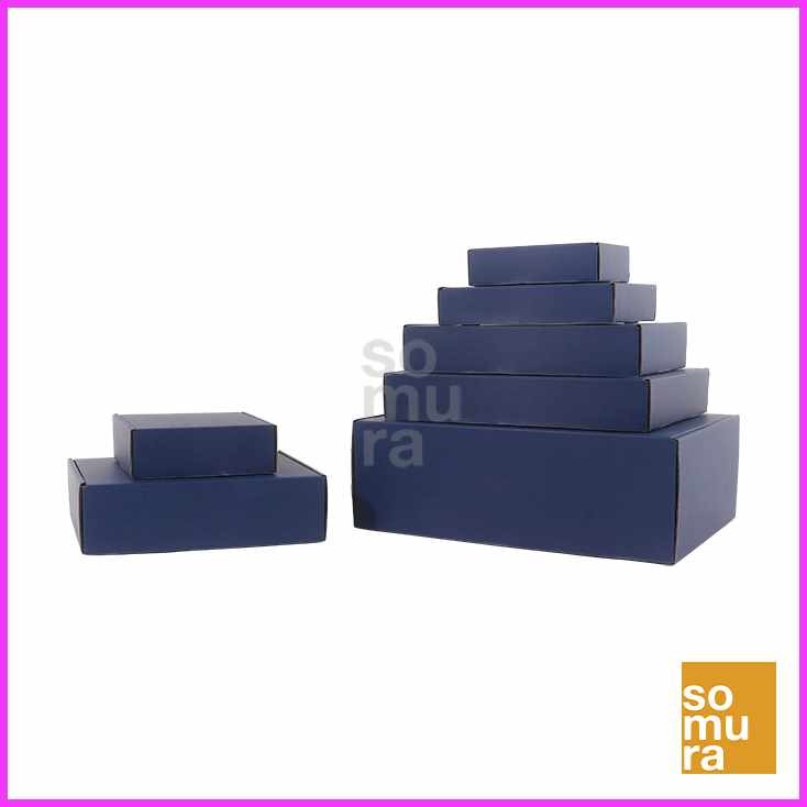 Plainy}Dark>Cn@Blue`LI;Colored&Box&Carton&Corrugated&Box&Gift Box ...