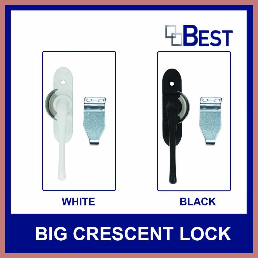 Crescent|R>Lock>q@Series`D;900&Center&lock&for&sliding&windows (left ...