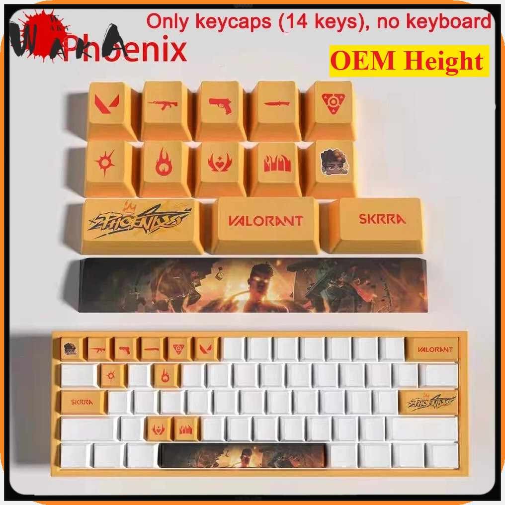 Valorant&u'keycaps%I%OEM%aP:Pbt$QG/keycaps$nN/14key$SU/Mini$es/set$Xl ...