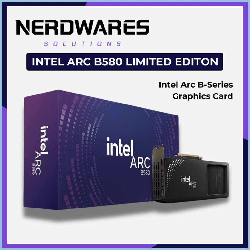 INTELek~ARC'c)B580$rD^Limited/Vd^Edition/lL^12GB/VW^DDR6/gu^Graphics/QP ...