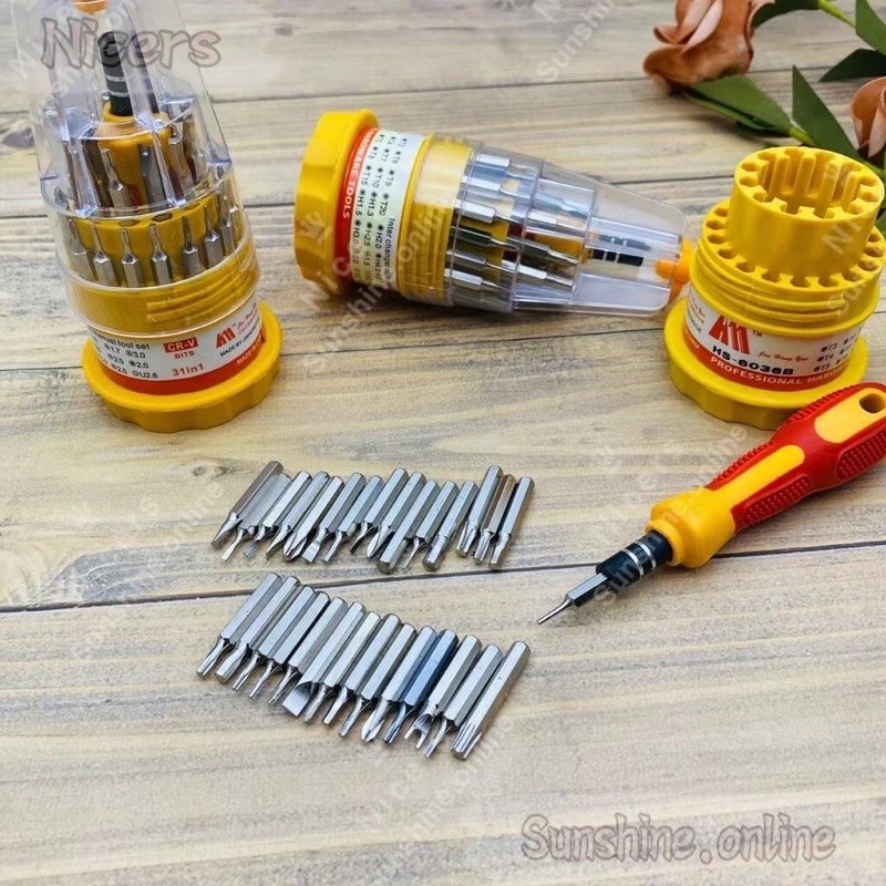 31 in 1 multi-function screwdriver set Pocket Precision Electro Screw ...