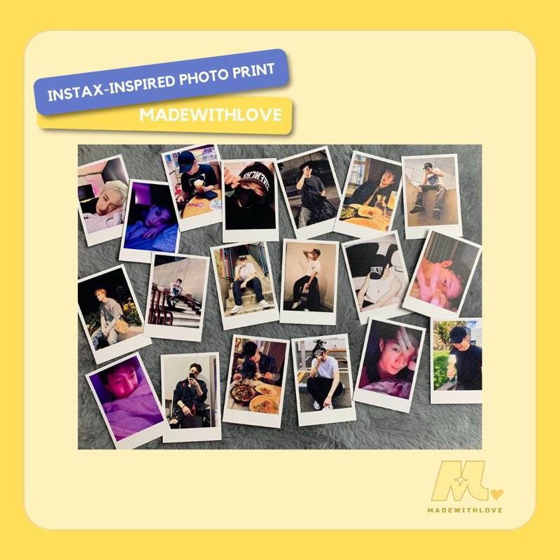 [PRINT YOUR PHOTO] 10-30pcs INSTAX-INSPIRED PHOTO PRINTS | Shopee ...