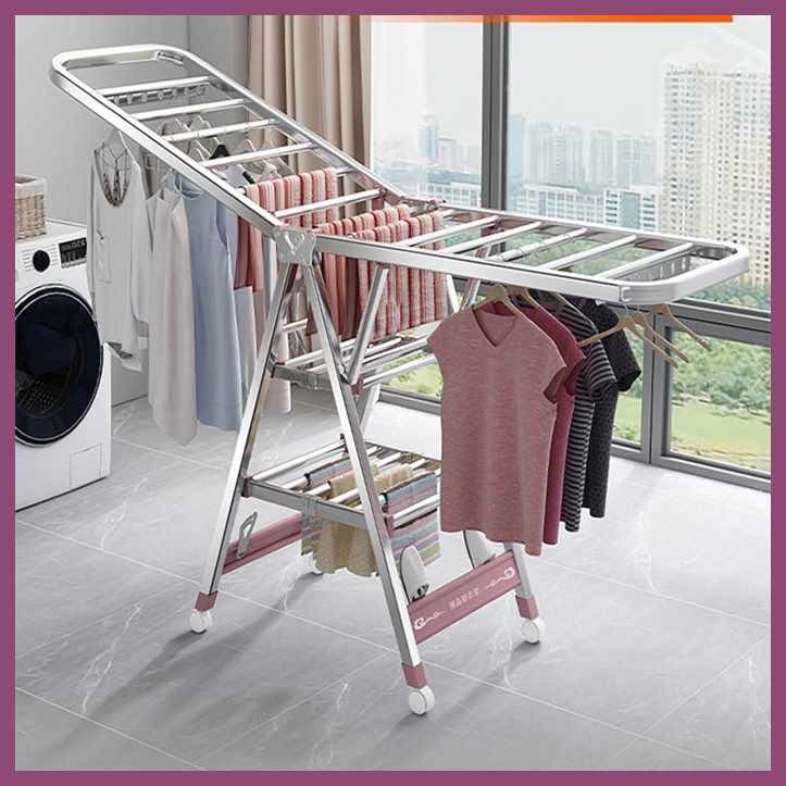 Foldable Sampayan Stainless Steel Clothes Hanger Sampayan Indoor ...