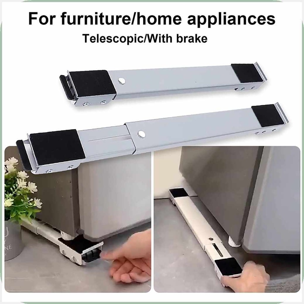 Healthhouse Movable washing machine and refrigerator base ref stand ...