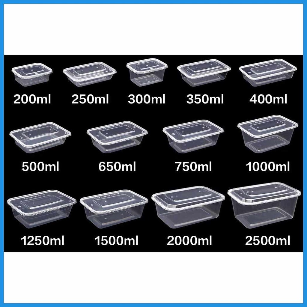 10pcs,p_rectangle#X)Microwavable}Lw)Food}Kk)Container}Rb)disposable}gP ...