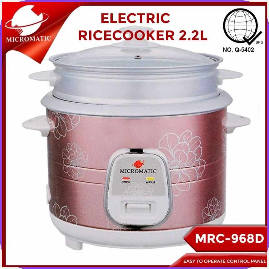 Micromatic_J/MRC-968D}nz[Rice`S;Cooker&2.2L&Good&for10-12&Persons_White ...