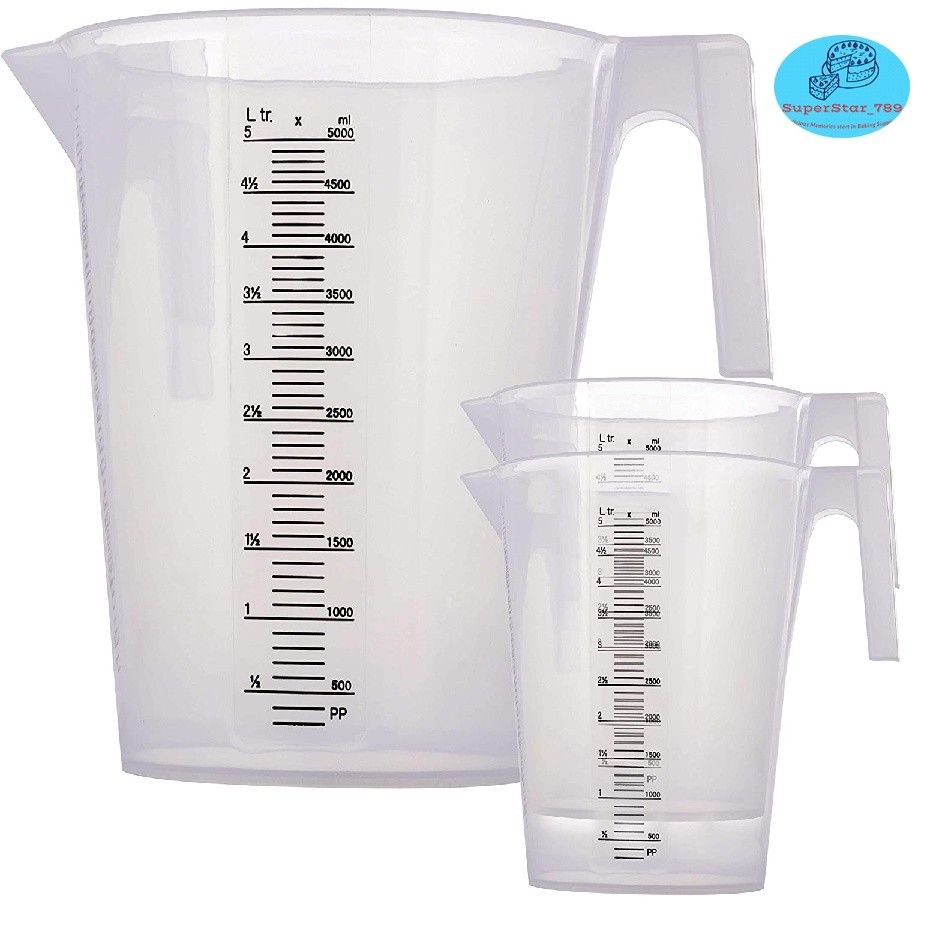 5/Liters3.5 Liters/2 Liters Good Quality Clear Plastic Measuring ...
