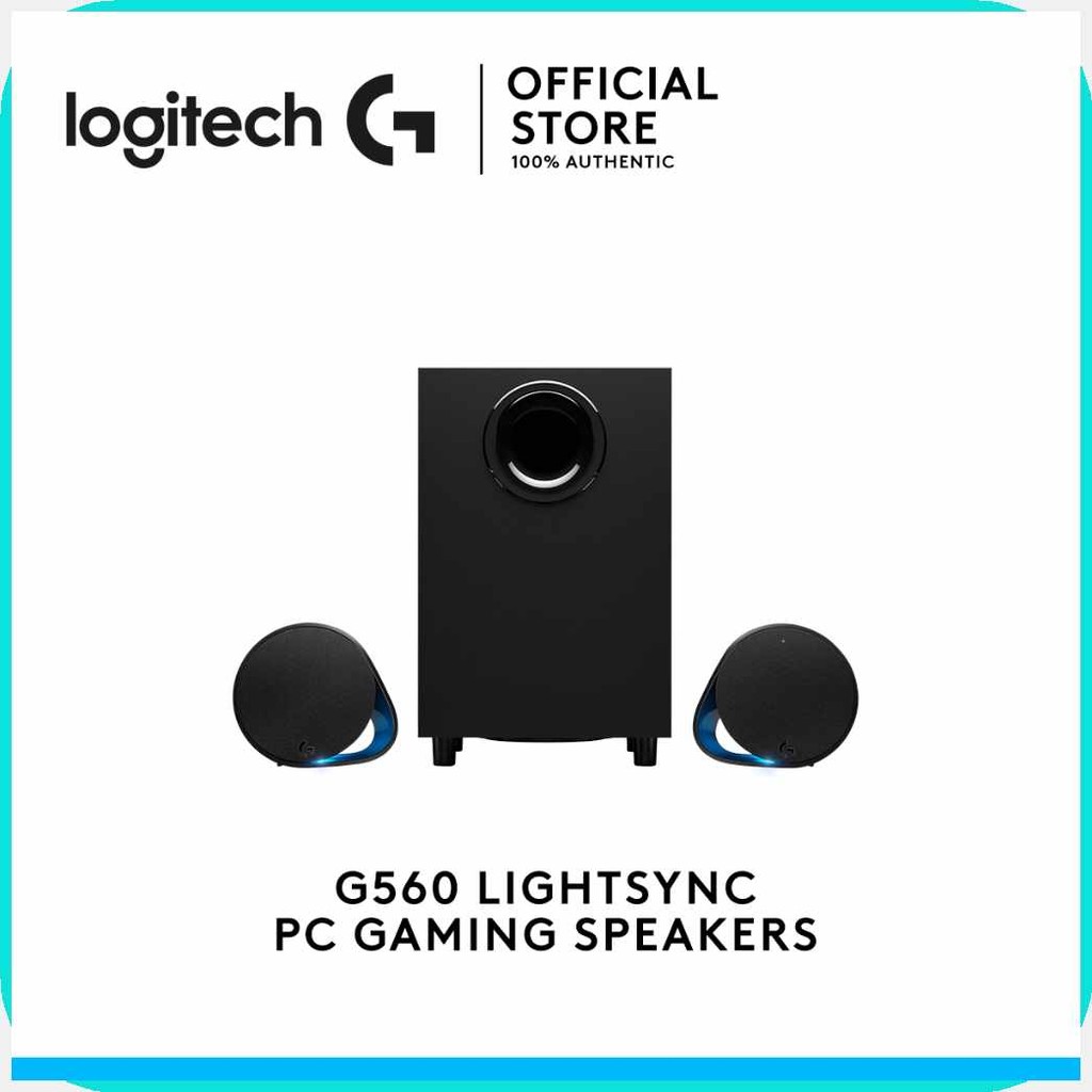 Logitech G560 RGB Pc Gaming Speakers with Game-Driven Lighting 2.1, 240 ...