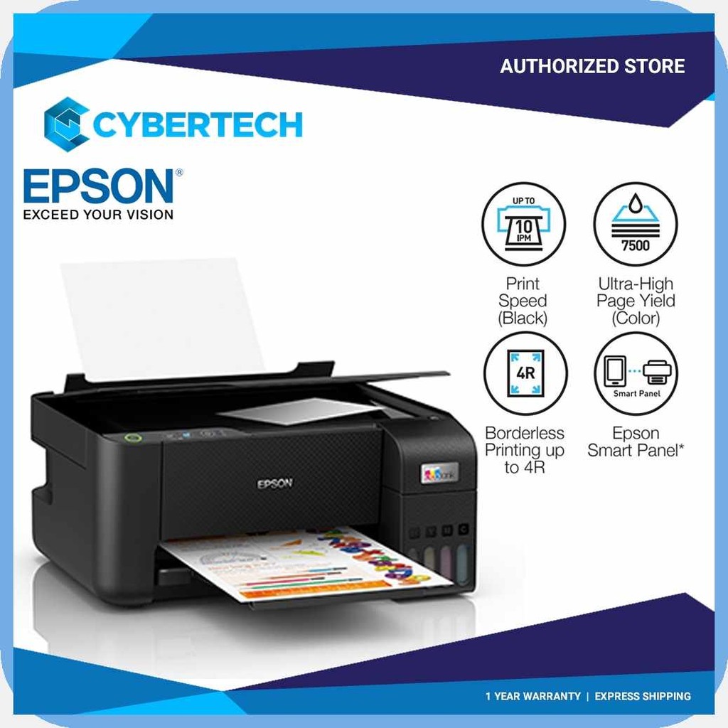 Epson EcoTank L3210 L3216 A4 All-in-One Ink Tank Printer With 003 ...