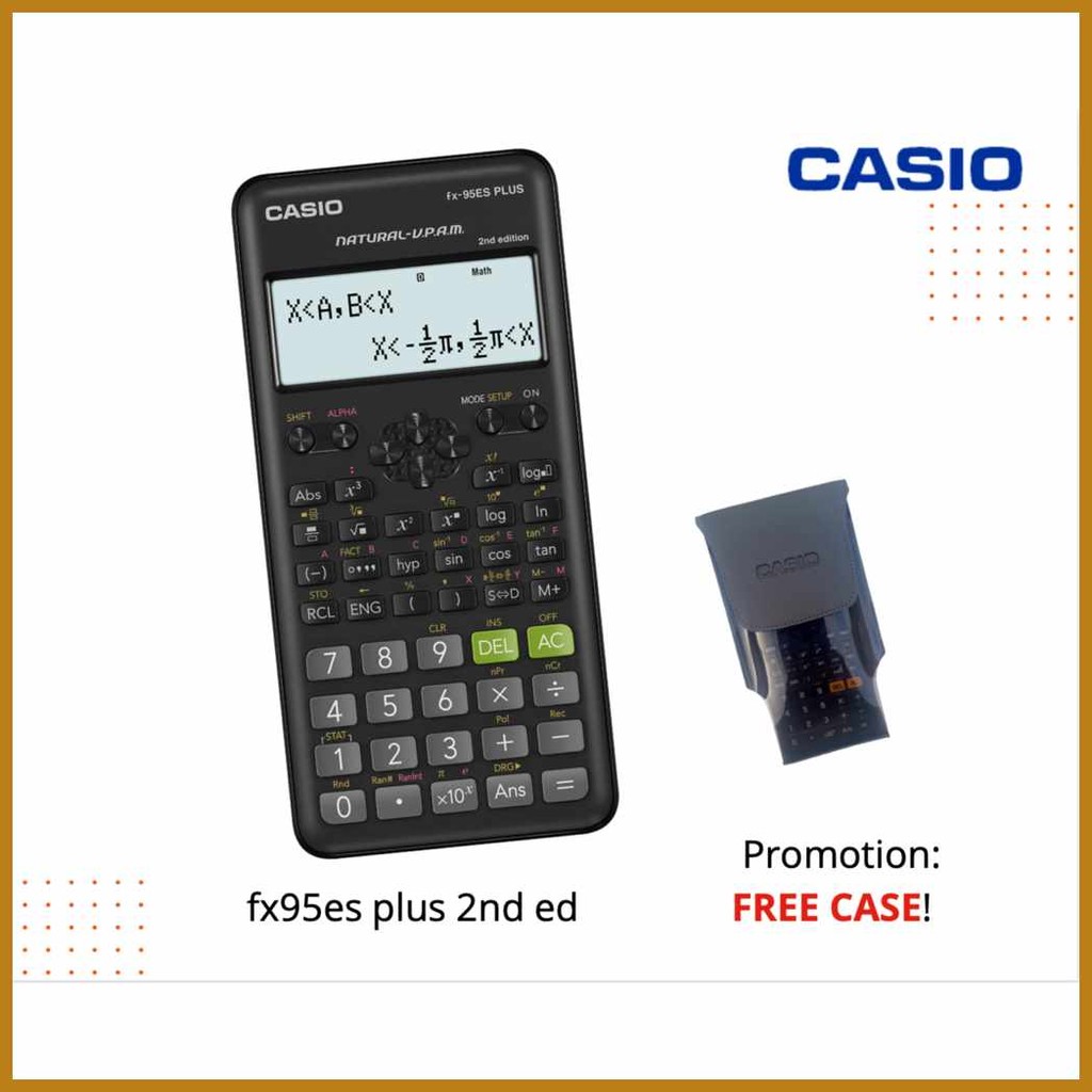 Casio.SC`FX95es+)n`2nd,vc!edition[Br!scientific[Jd!calculator[F!w ...