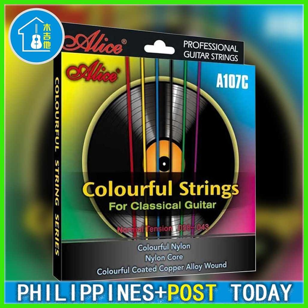 Alice^X/A107C%z:RQ_Classic%o:Guitar%p:Strings$W.Colourful=J*Nylon:C ...