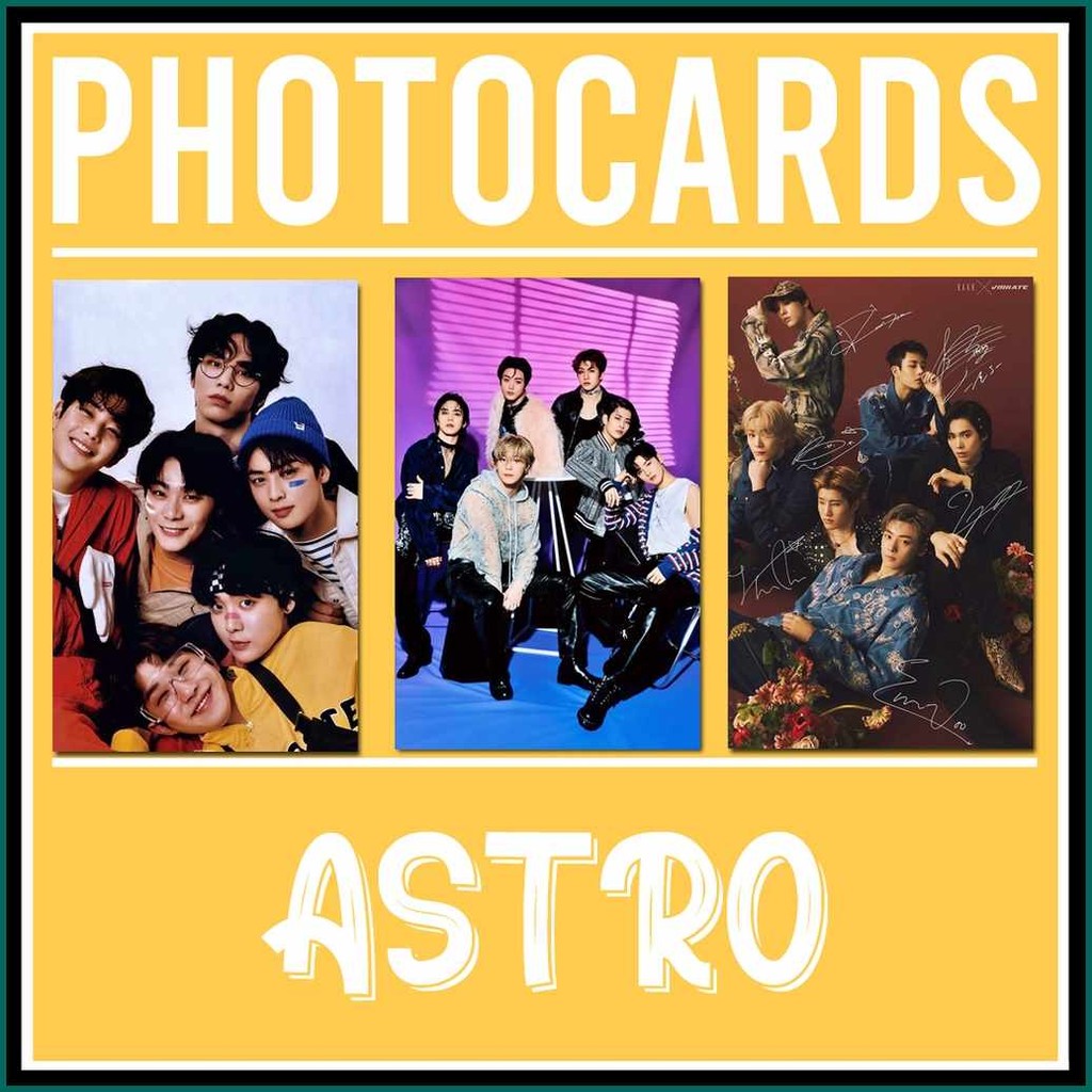 ASTRO^p#Photocards'P~(400%Y_gsm) | Shopee Philippines