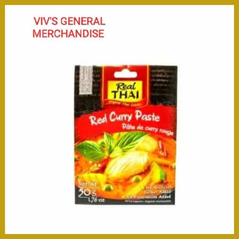 Real Thai Red Curry Paste ( 50g ) | Shopee Philippines
