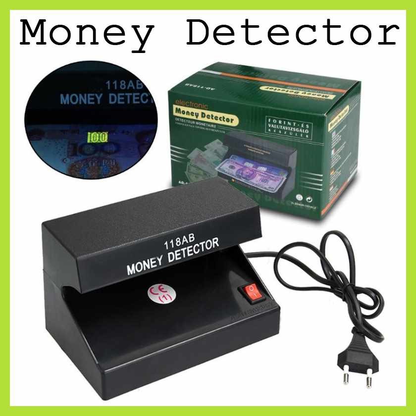 ACB 1147 Money Detector Portable UV LED Fake Money Detector Counterfeit ...