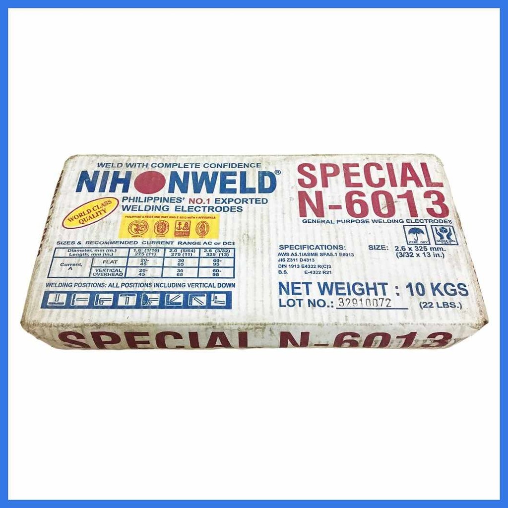 (&n(1:M:KILO:i_);t`NIHONWELD;B`WELDING;tZ`ROD;Zq`6013;cc` 3/32 2.4MM ...