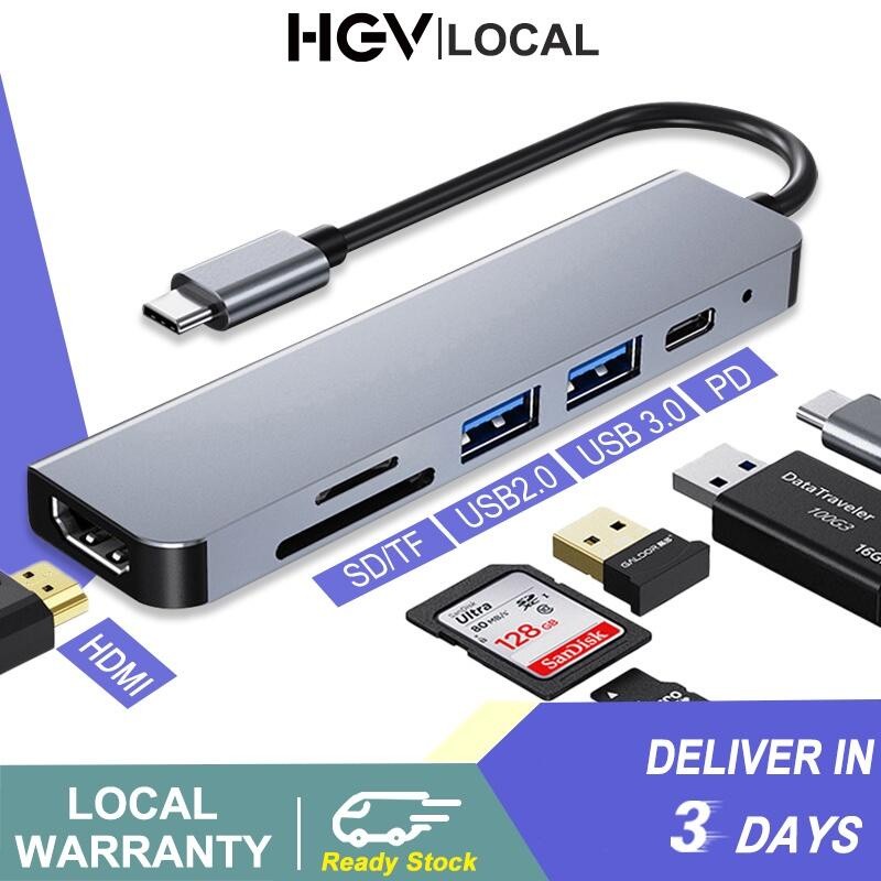 6+Y`yc[in!gC,1!sn,USB!ka,C!QV,Adapter!eI,Hub!To,Extension to 4K HDMI SD ...