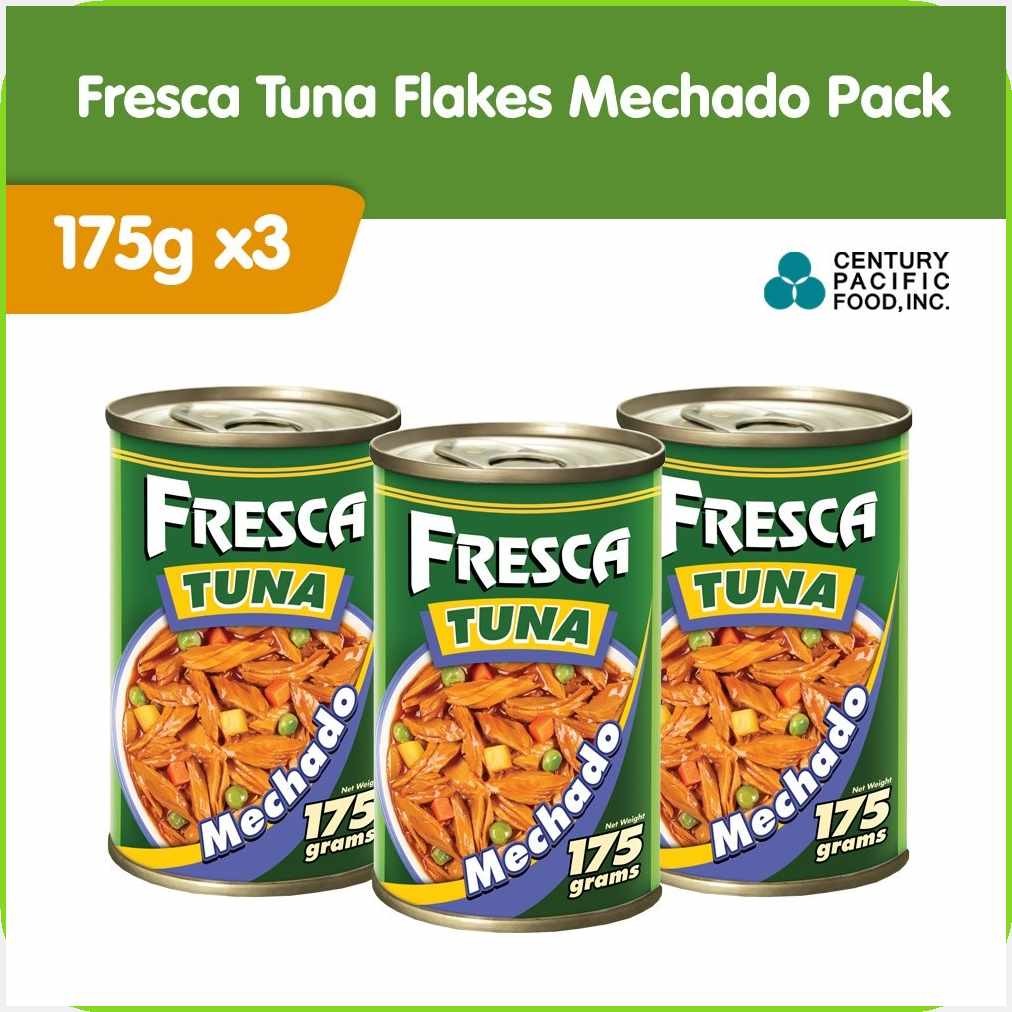 Fresca:jX|Tuna_Qf{FlakesO-MechadoL-175gD-(Packp-ofE-3) | Shopee Philippines